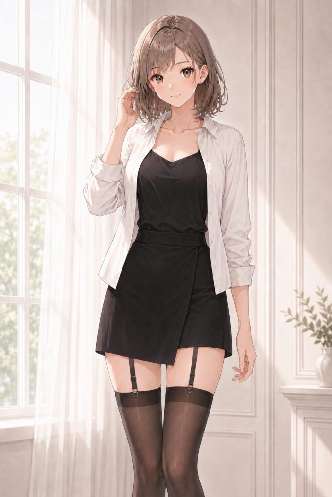 Adjustable Garter Belt