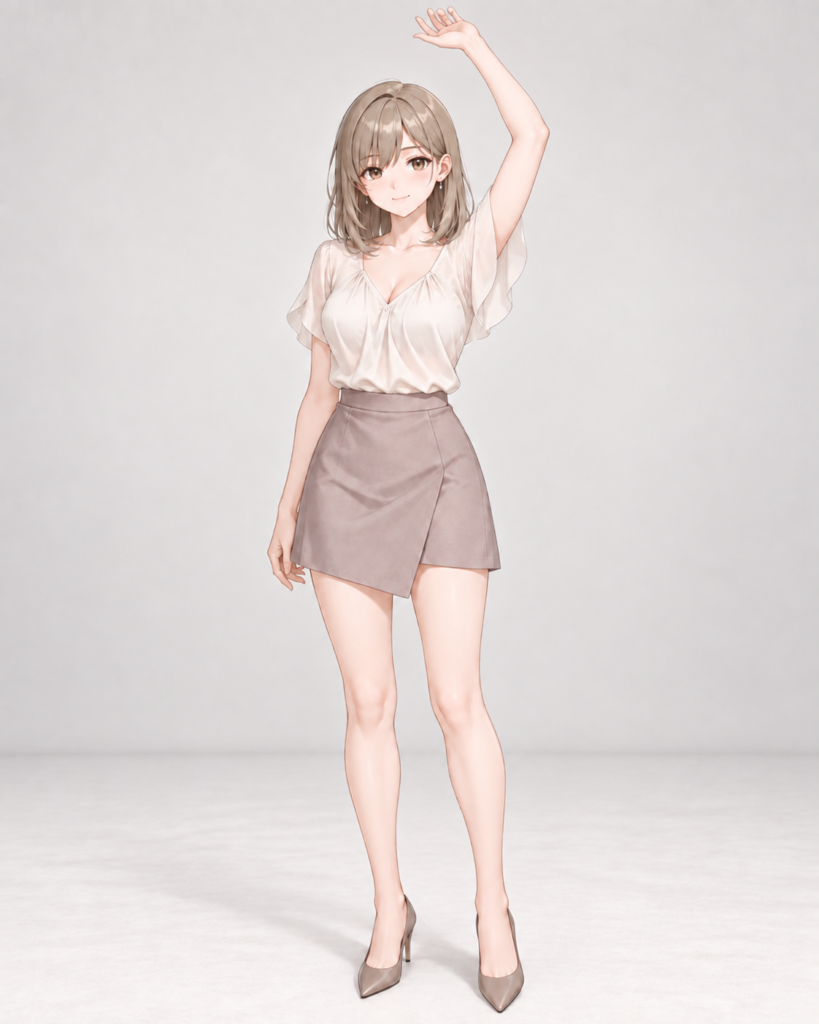 arm above head