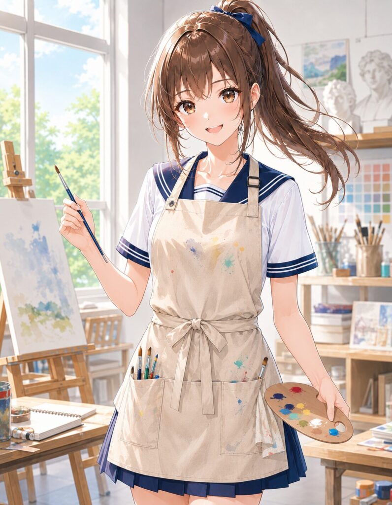 art apron