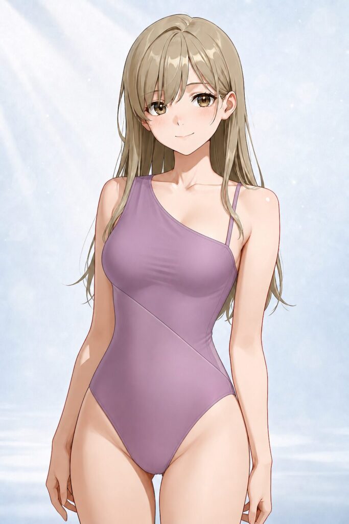 asymmetrical swimsuit