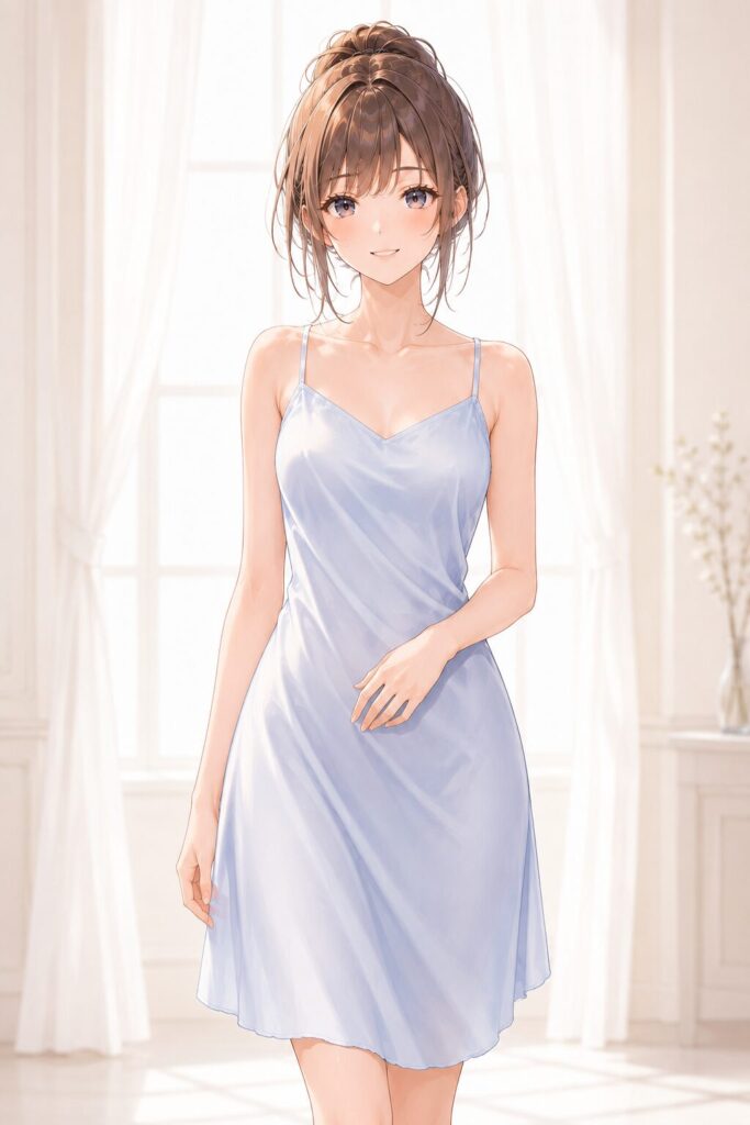 bias cut slip