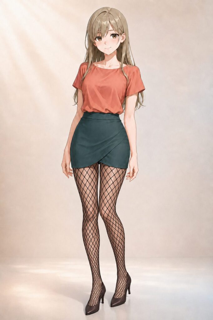 black fishnet tights