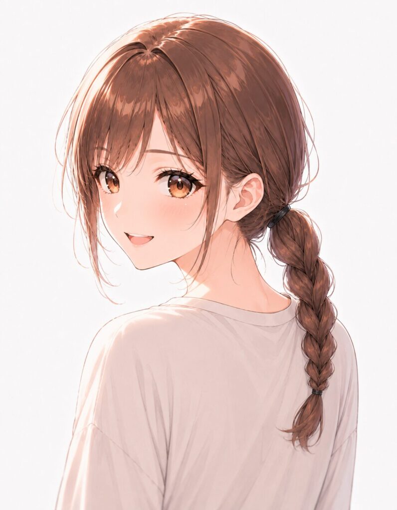braided ponytail