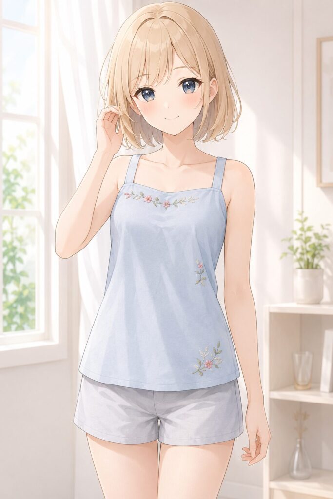 embroidered camisole