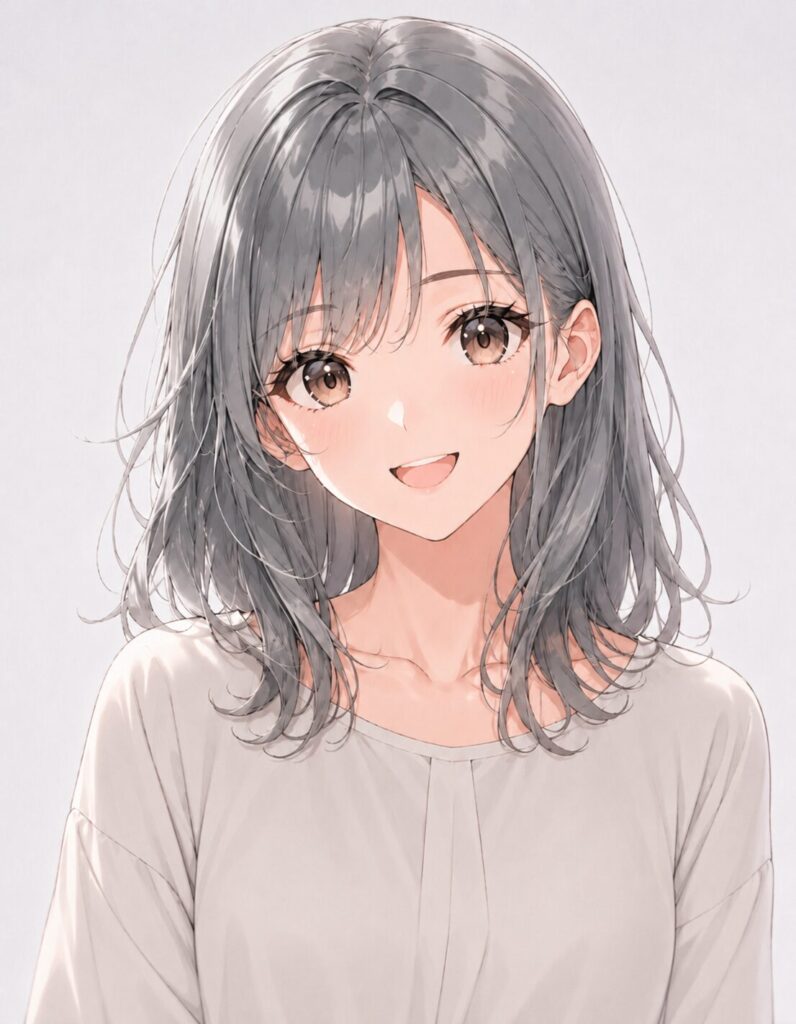 gray hair