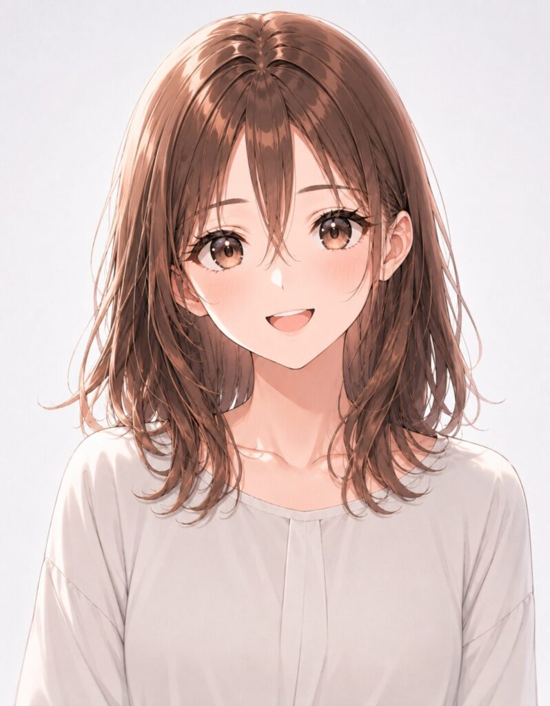 hair between eyes