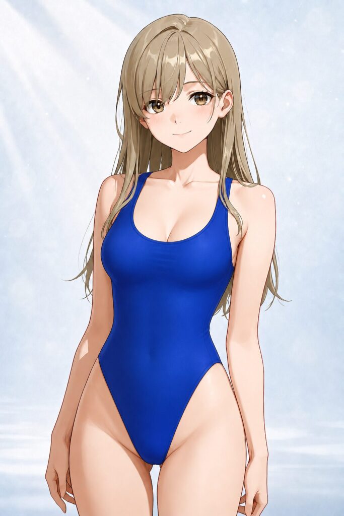 high-cut one-piece swimsuit
