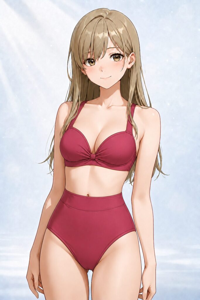 high-waisted bikini