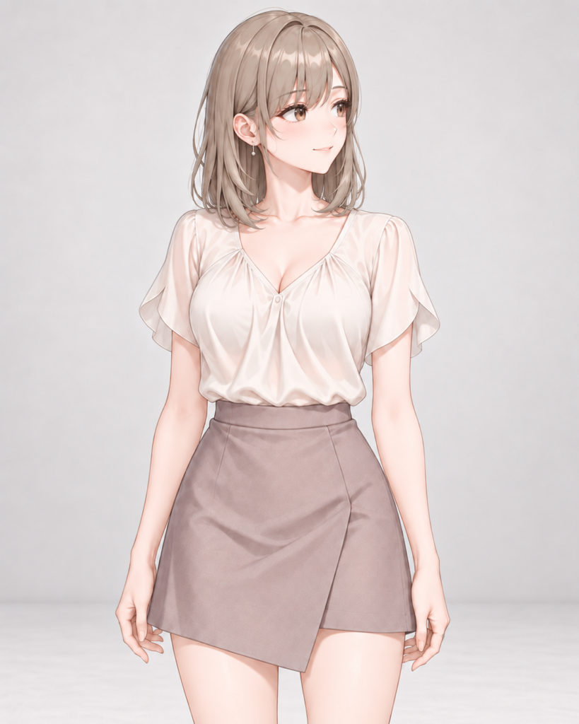 looking to the side