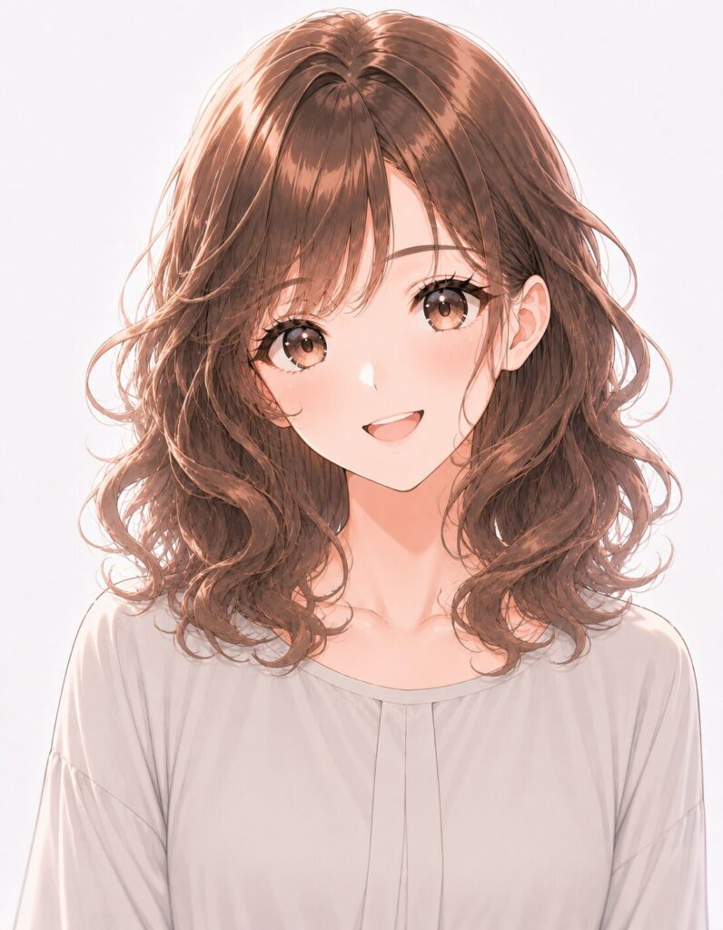 loose curls