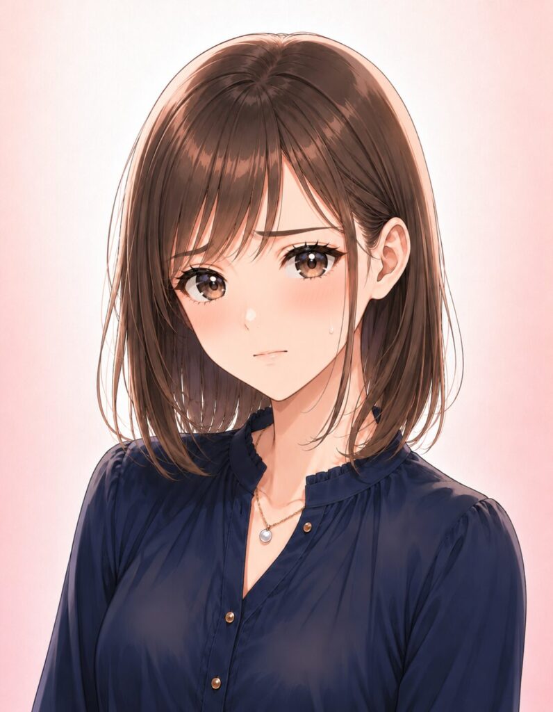 nervous expression