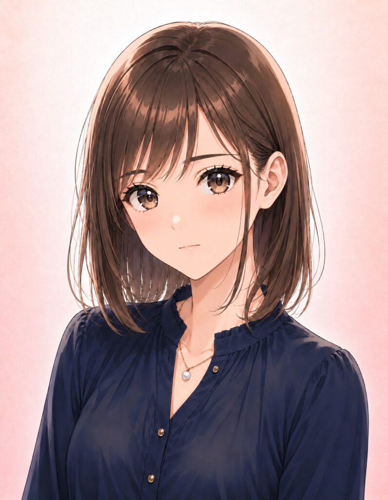 neutral expression