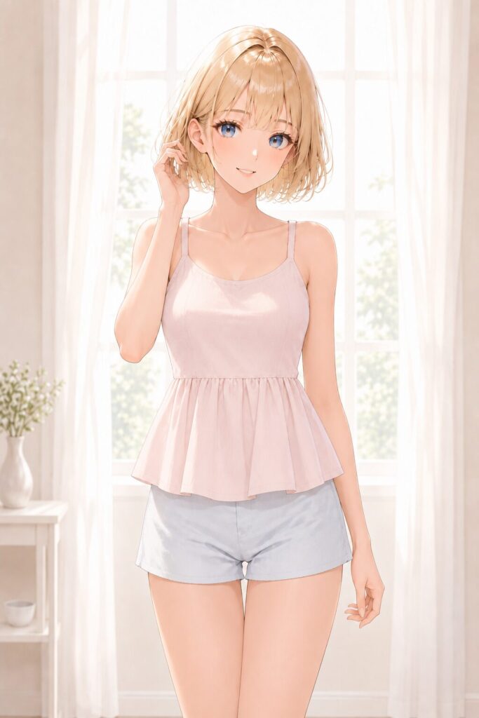 peplum camisole