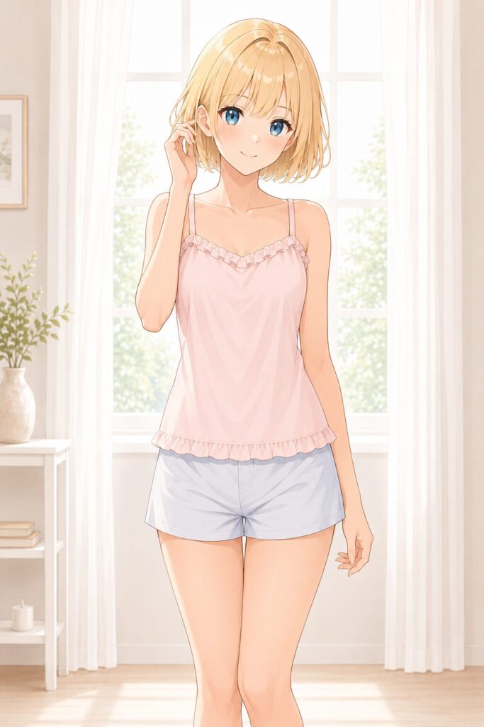 ruffle camisole
