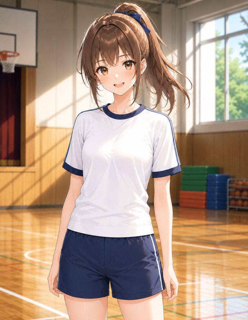 school gym uniform