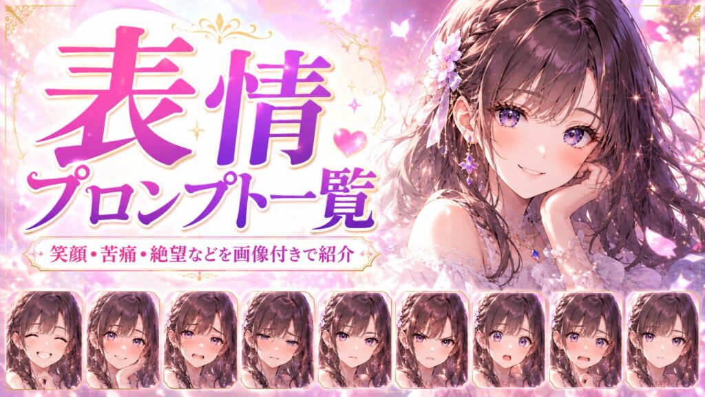 表情プロンプト一覧のアイキャッチ画像