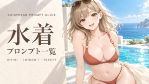 水着プロンプト一覧のアイキャッチ画像