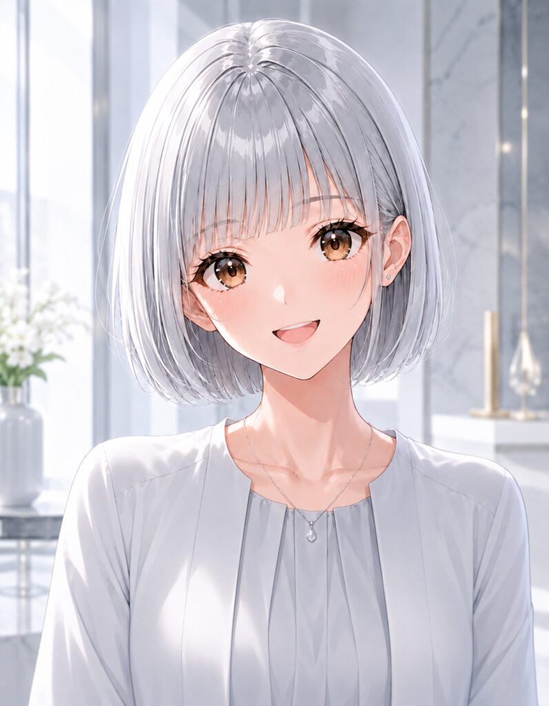 short hair-bob cut