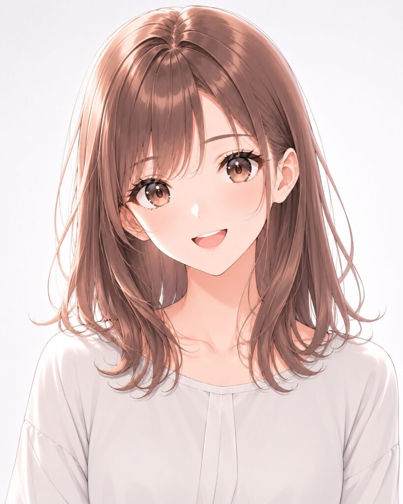 silky hair