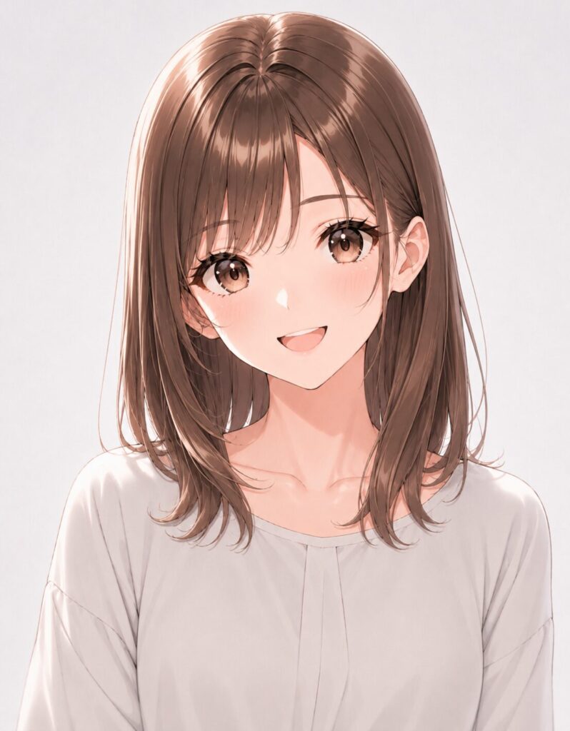 sleek hair