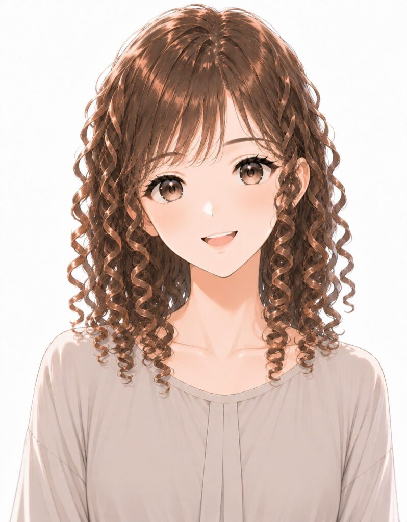 spiral curls