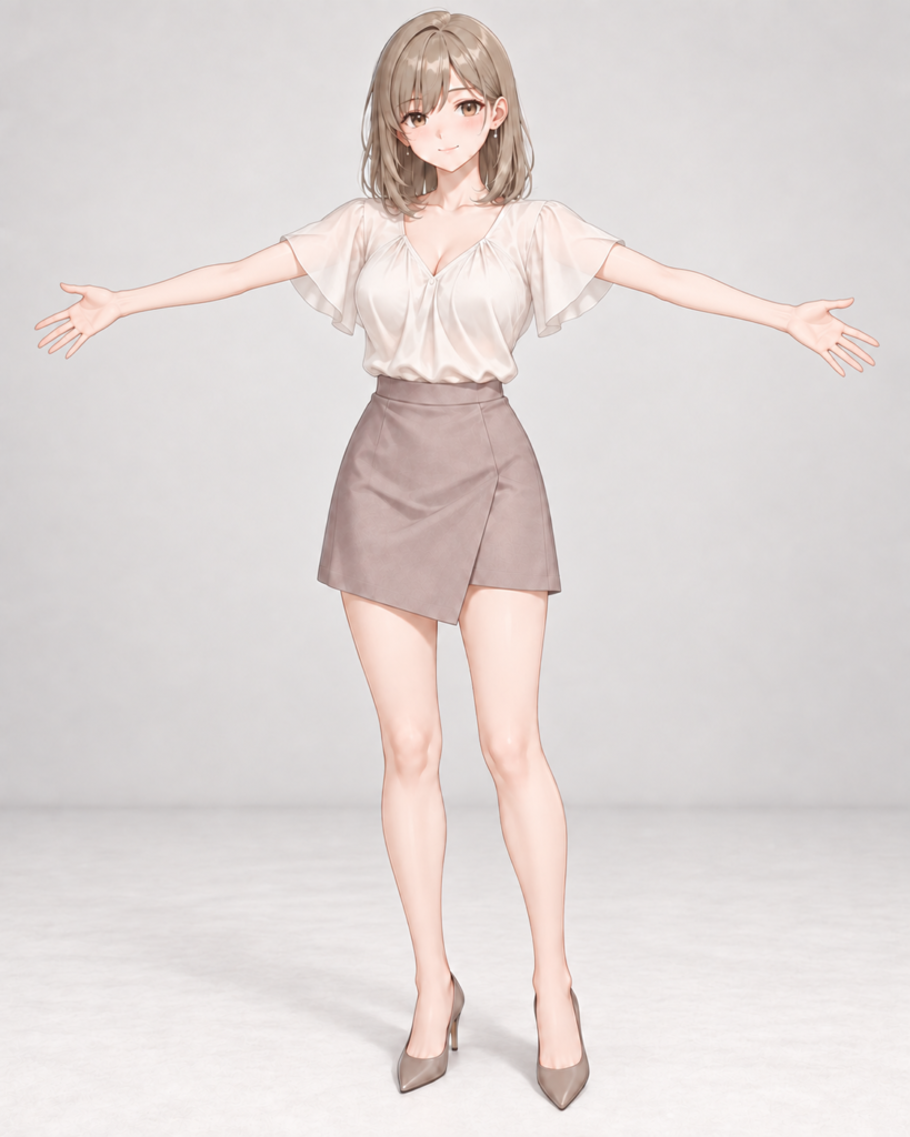 spread arms