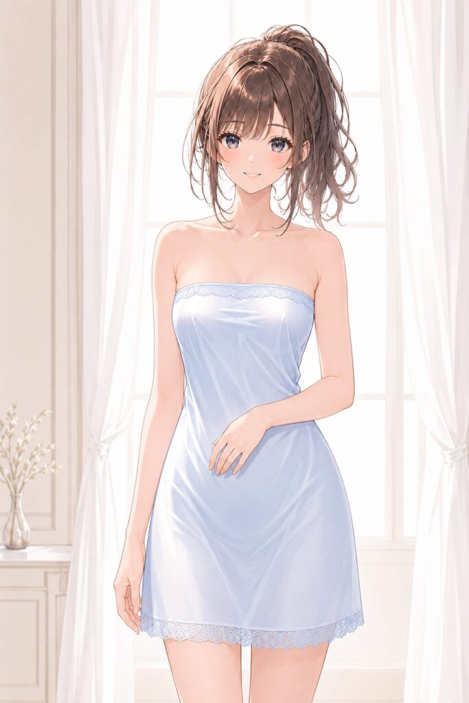 strapless slip