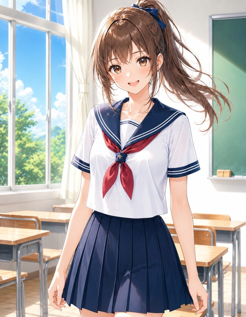 summer sailor uniform