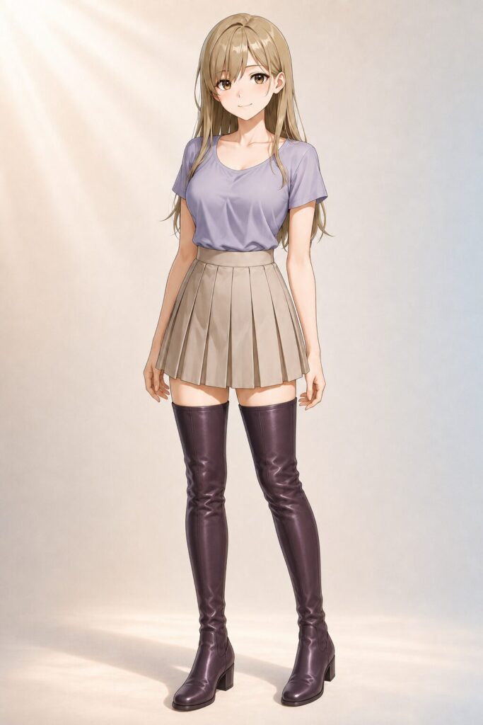 thigh-high boots