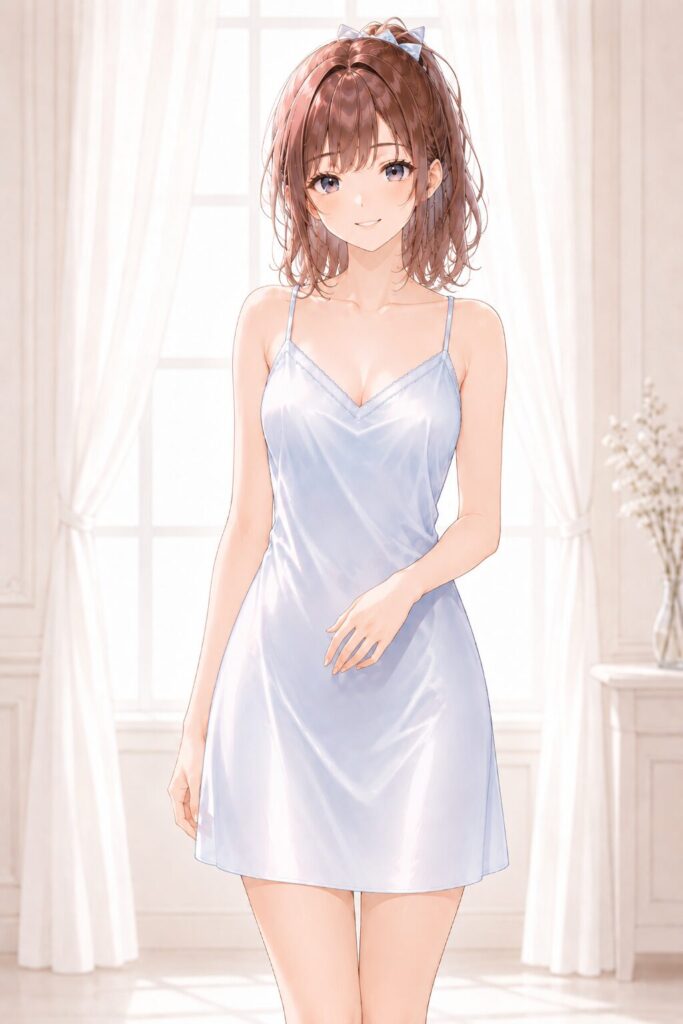 v-neck slip