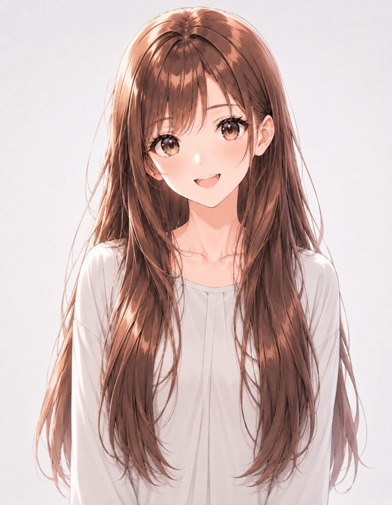 very long hair