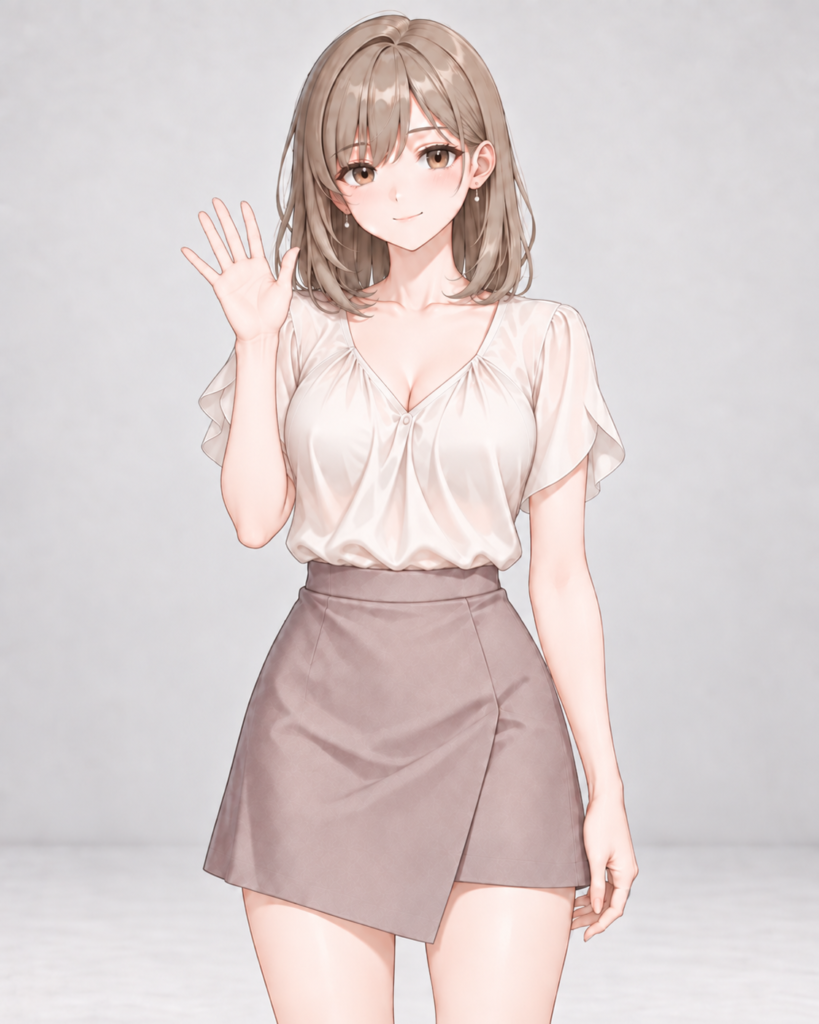 waving