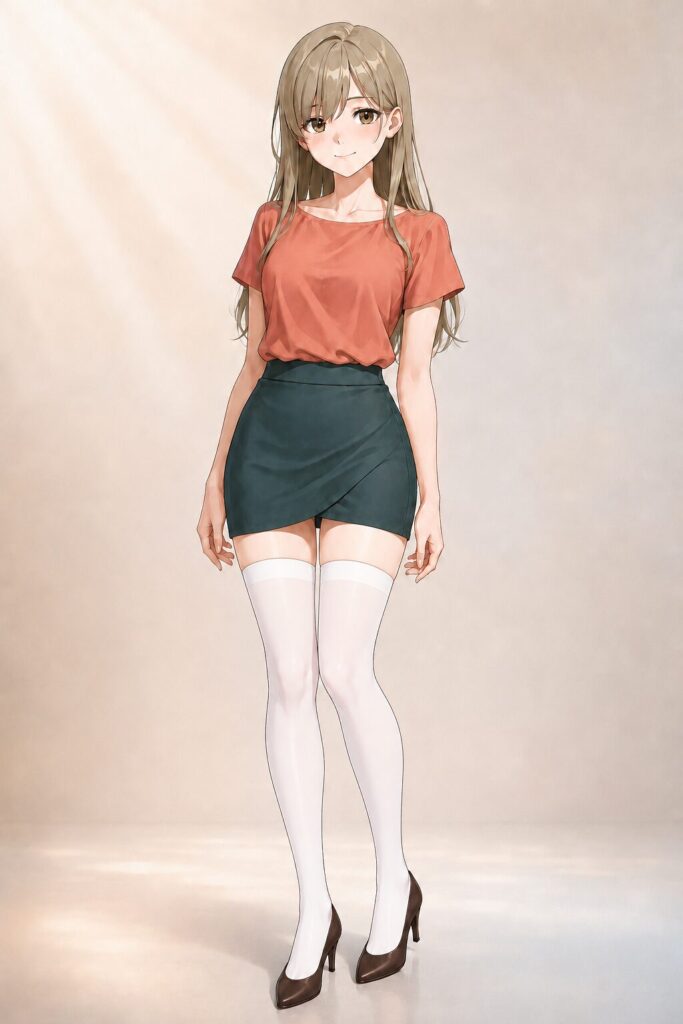 white stockings