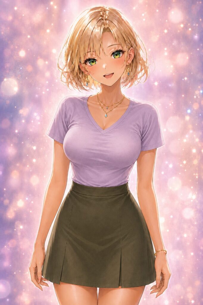 V-neck T-shirt