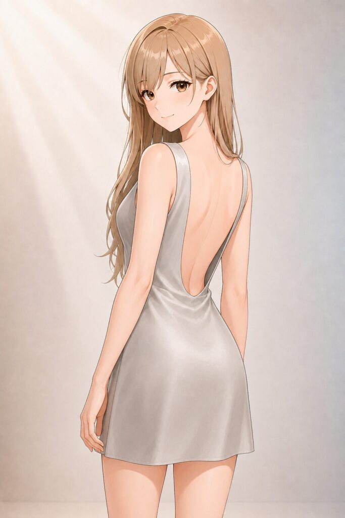backless dress