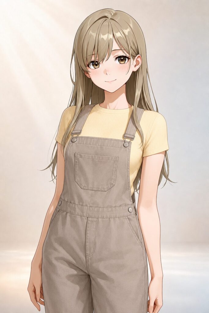 baggy overalls