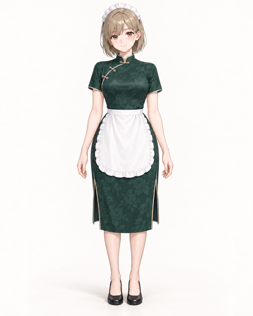 cheongsam maid