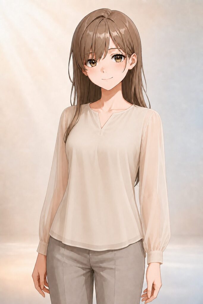 chiffon blouse