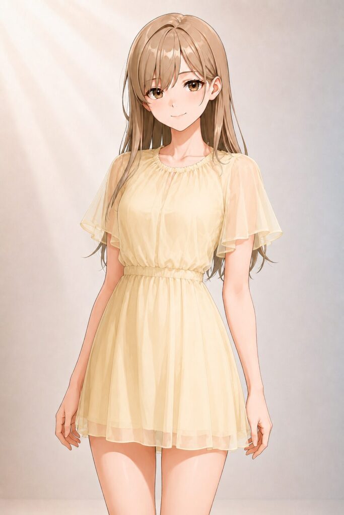 chiffon dress1