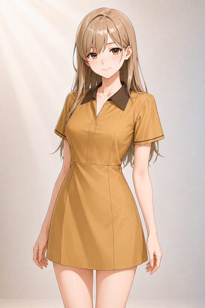 collared dress
