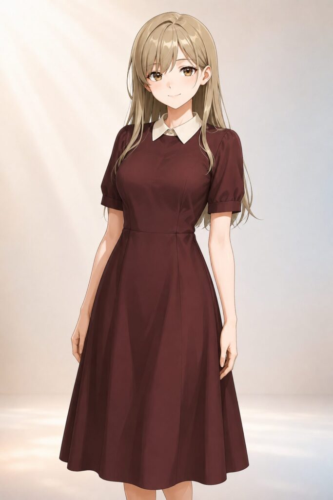 collared dress