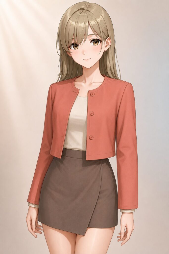 cropped jacket