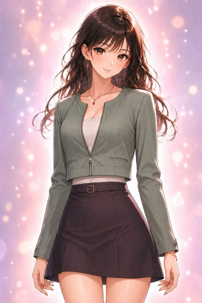 cropped jacket