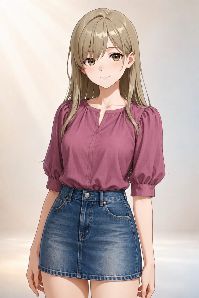 denim skirt
