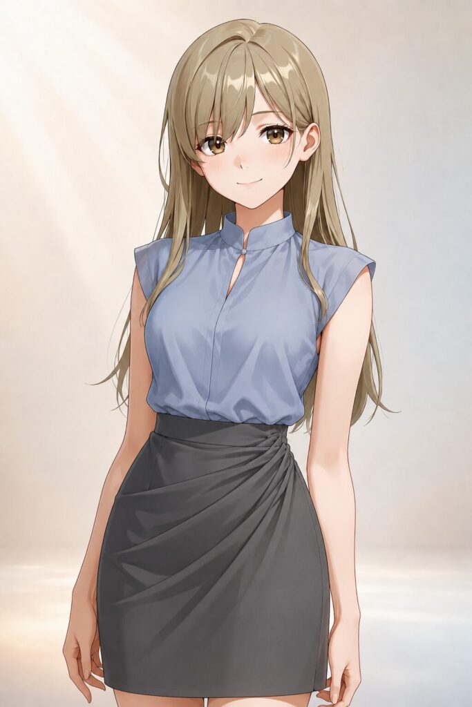draped skirt