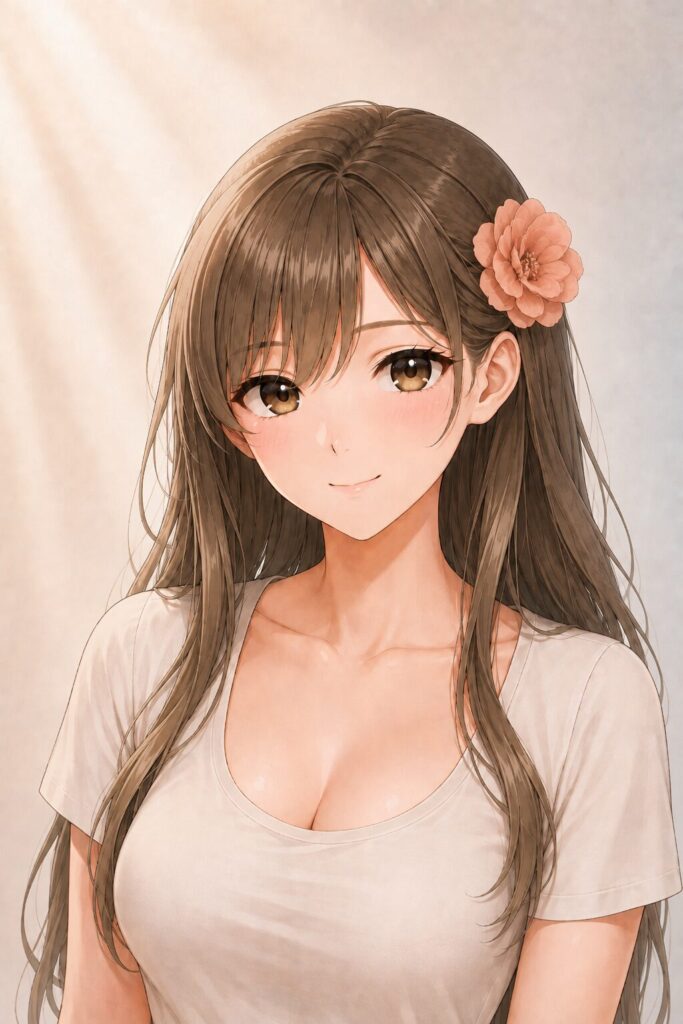 flower hair ornament