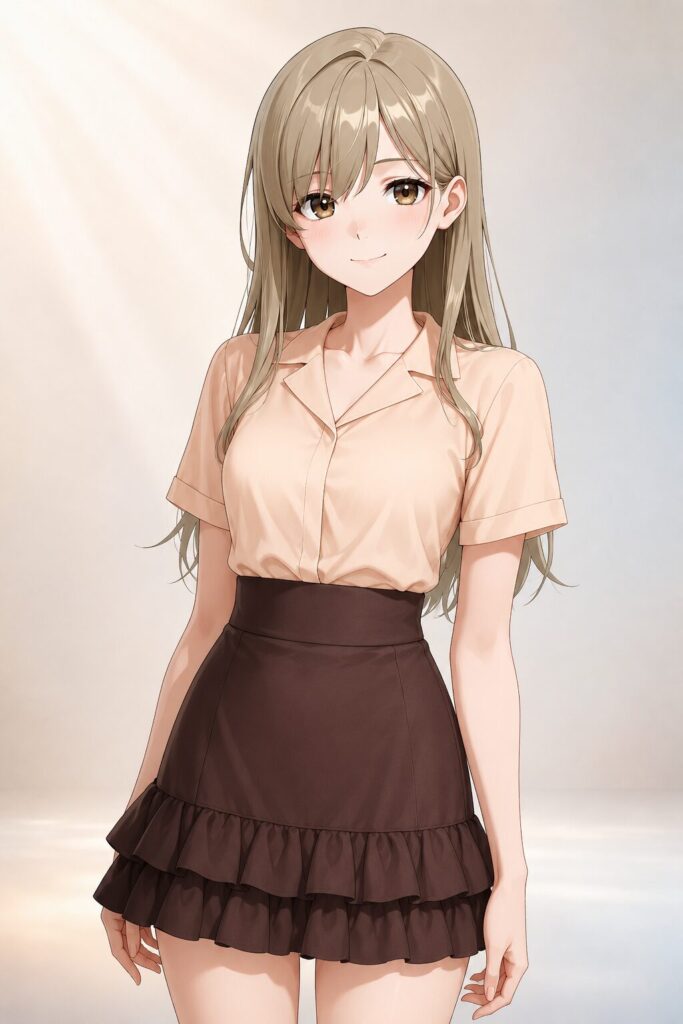 frilled skirt