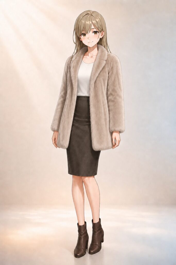 fur coat