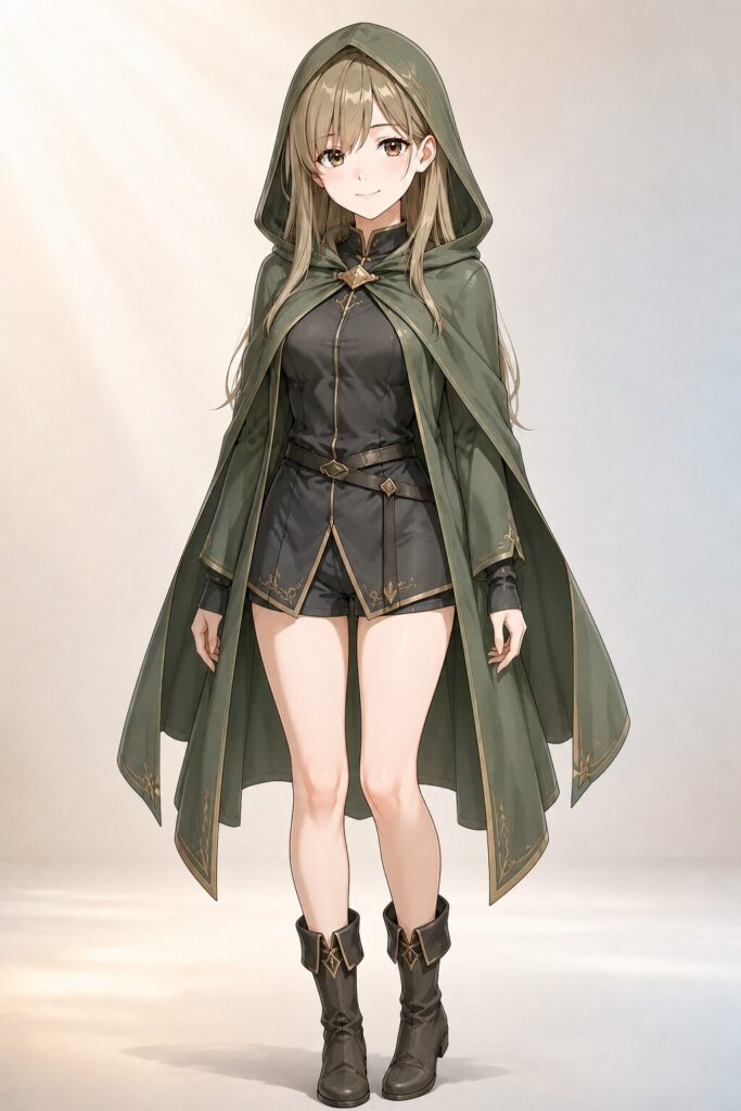 hooded cloak