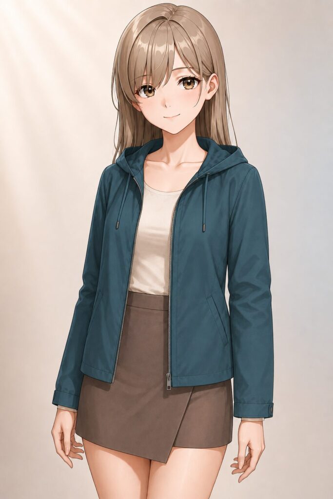 hooded jacket
